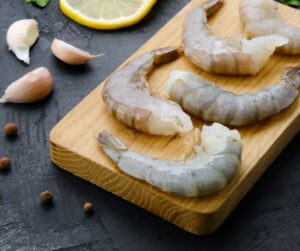 Krewetki surowe obrane bez ogonka